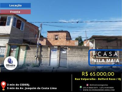 Casa para Venda, em Belford Roxo, bairro Vila Maia, 4 dormitórios, 2 banheiros