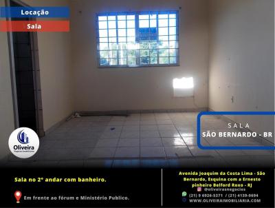 Sala Comercial para Locação, em Belford Roxo, bairro São Bernardo, 1 dormitório, 1 banheiro